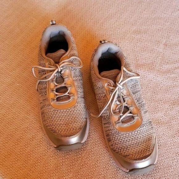 Orthofeet 982 Sandy BioFit Grey Sz. 12W Wide Athletic Walking Shoes - Picture 1 of 9